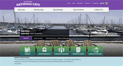 Desktop Screenshot of nationalcityca.gov